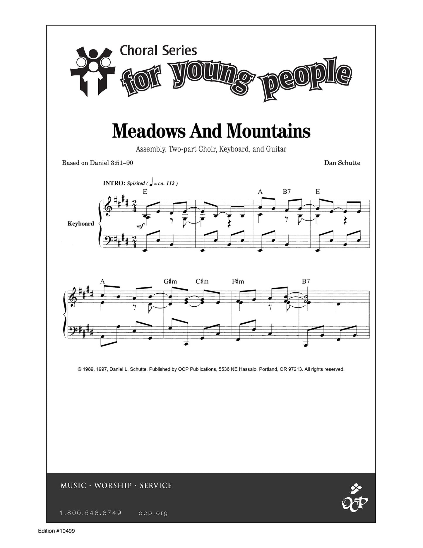 Meadows and Mountains