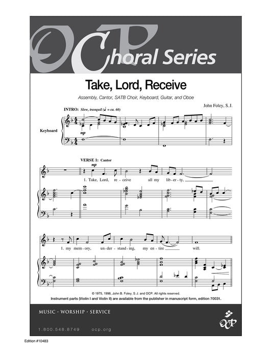 Take, Lord, Receive