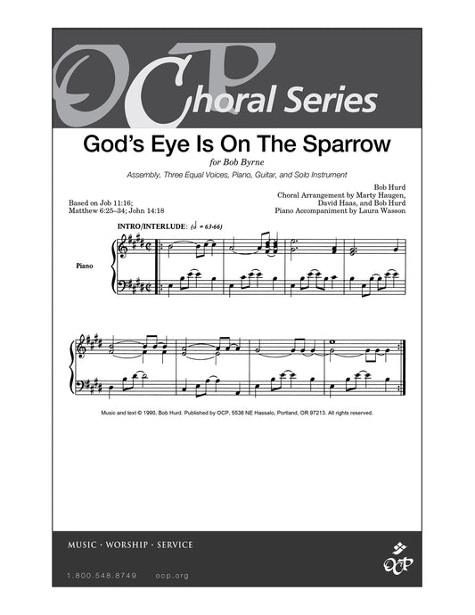 God's Eye Is on the Sparrow