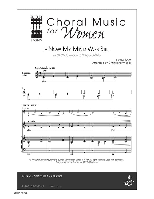 If Now My Mind Was Still