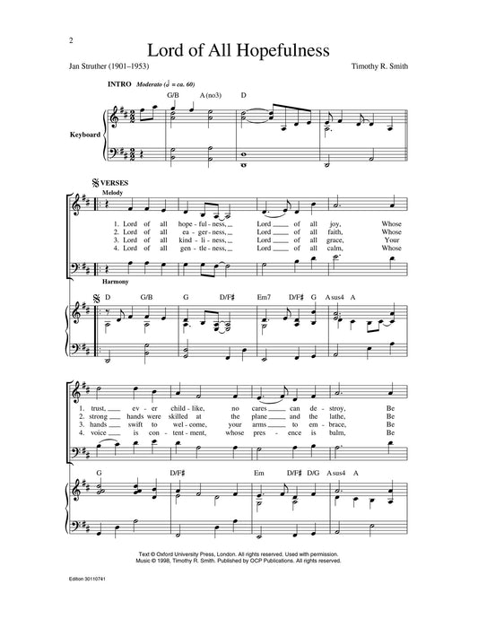 Lord of All Hopefulness