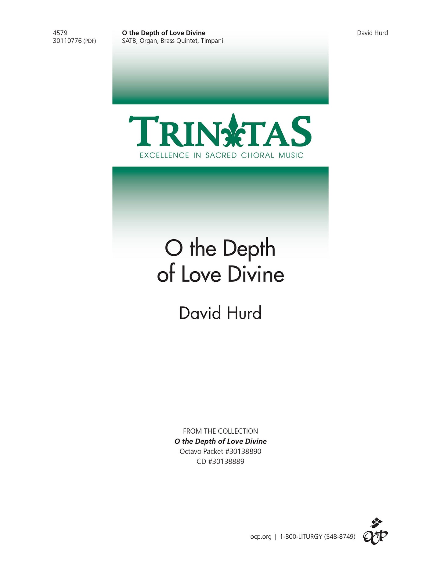 O the Depth of Love Divine