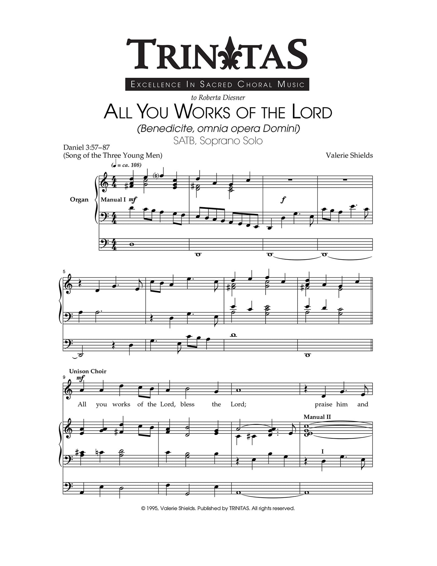 All You Works of the Lord