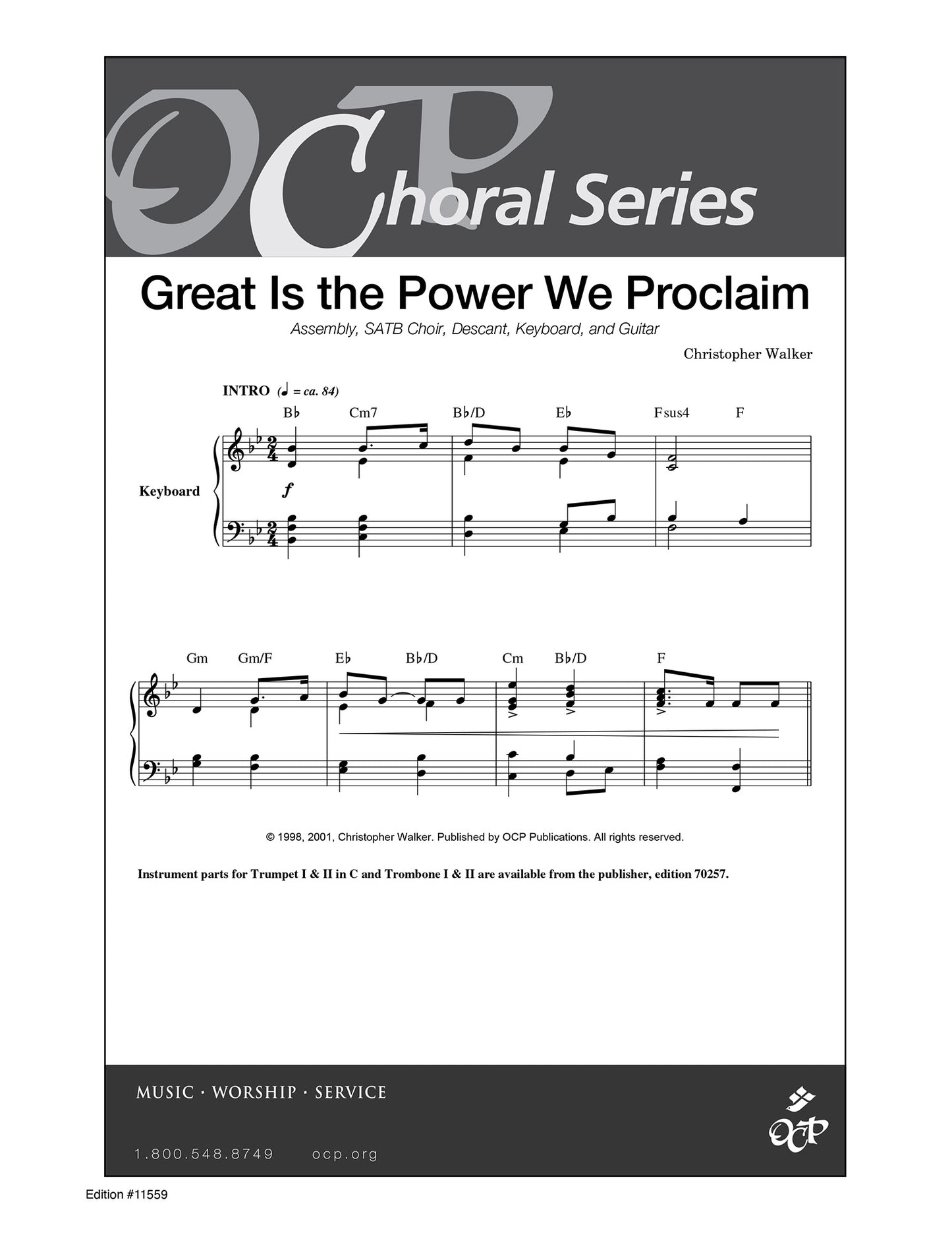 Great Is the Power We Proclaim