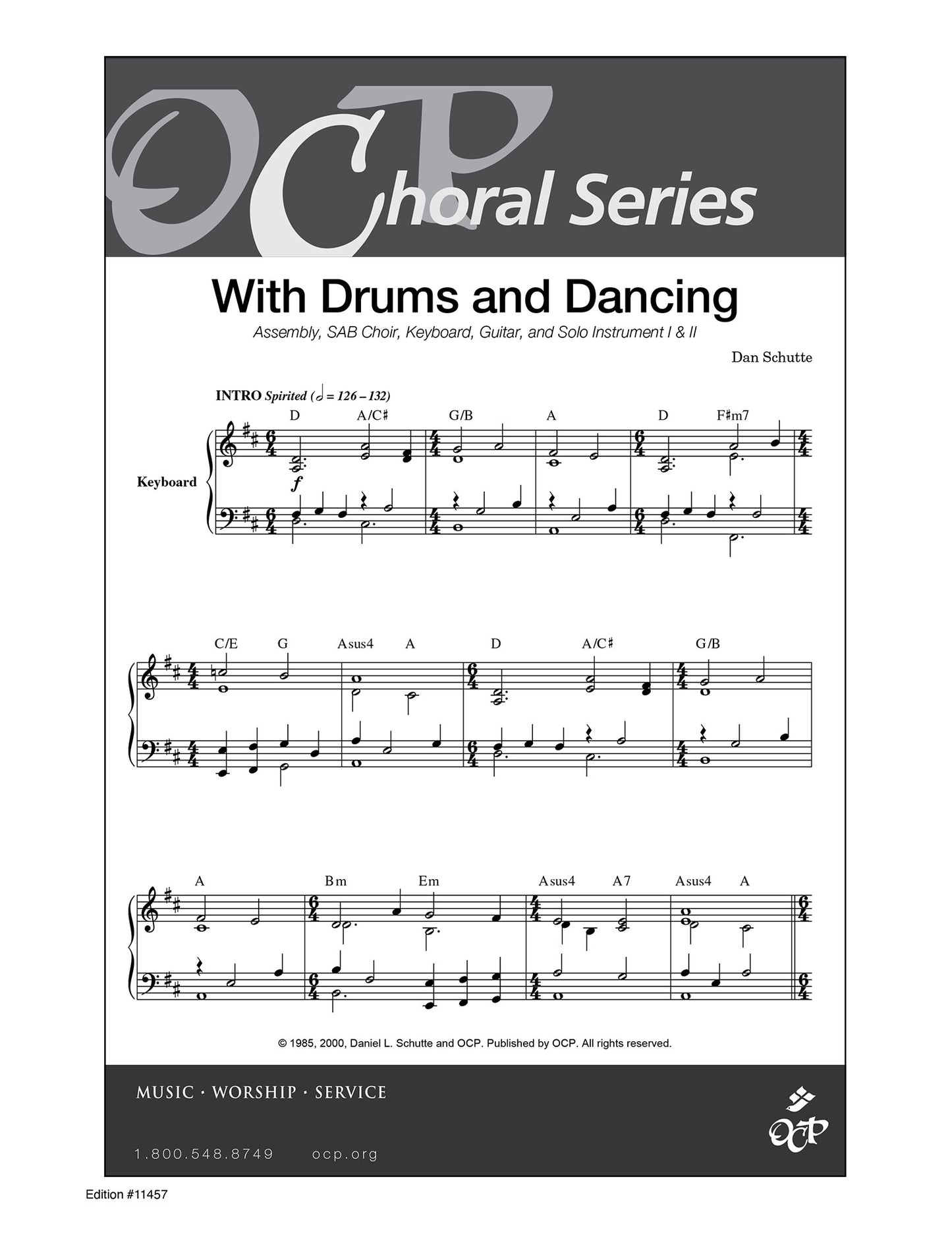 With Drums and Dancing