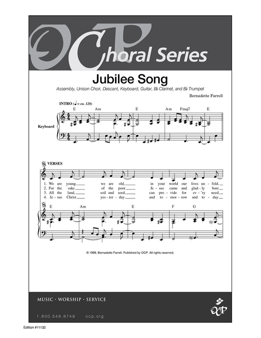 Jubilee Song