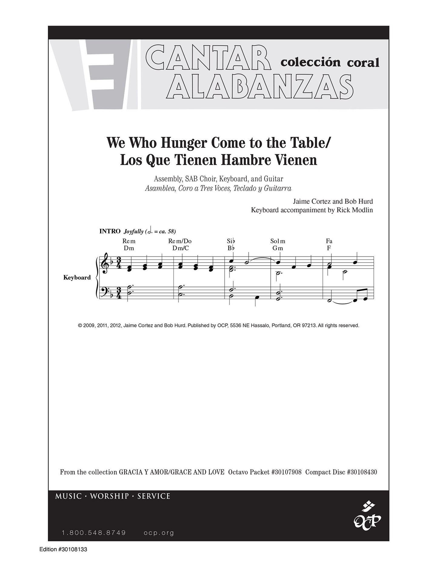 We Who Hunger Come to the Table/Los Que Tienen Hambre Vienen