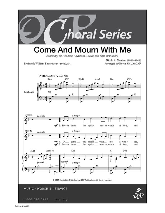 Come and Mourn with Me