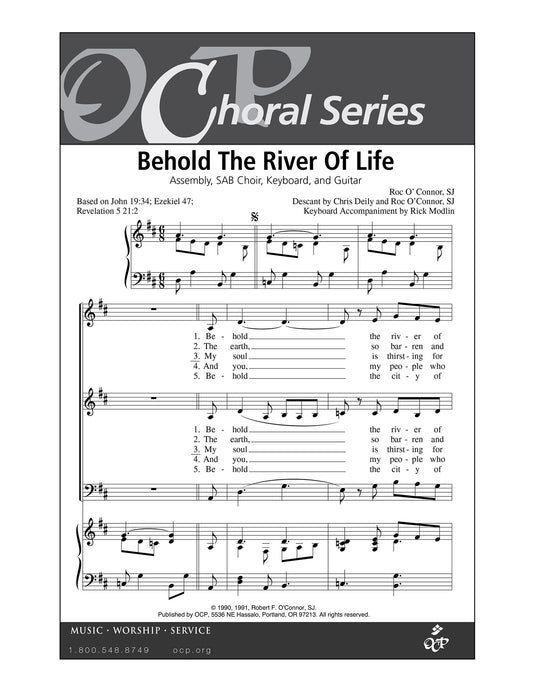 Behold the River of Life