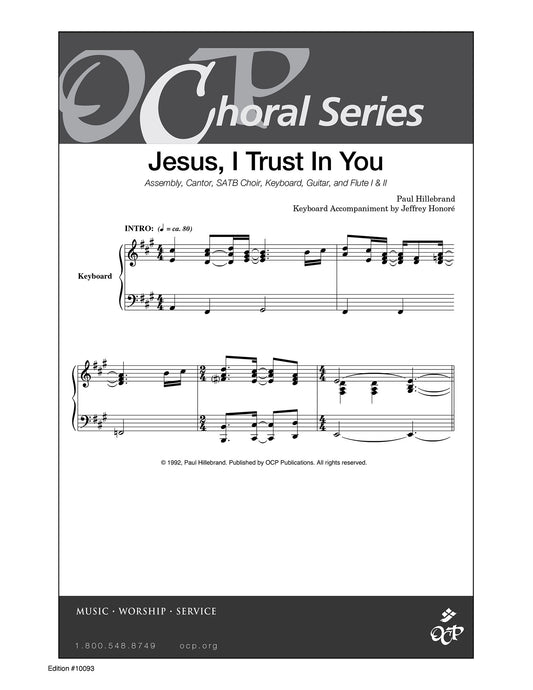 Jesus, I Trust in You