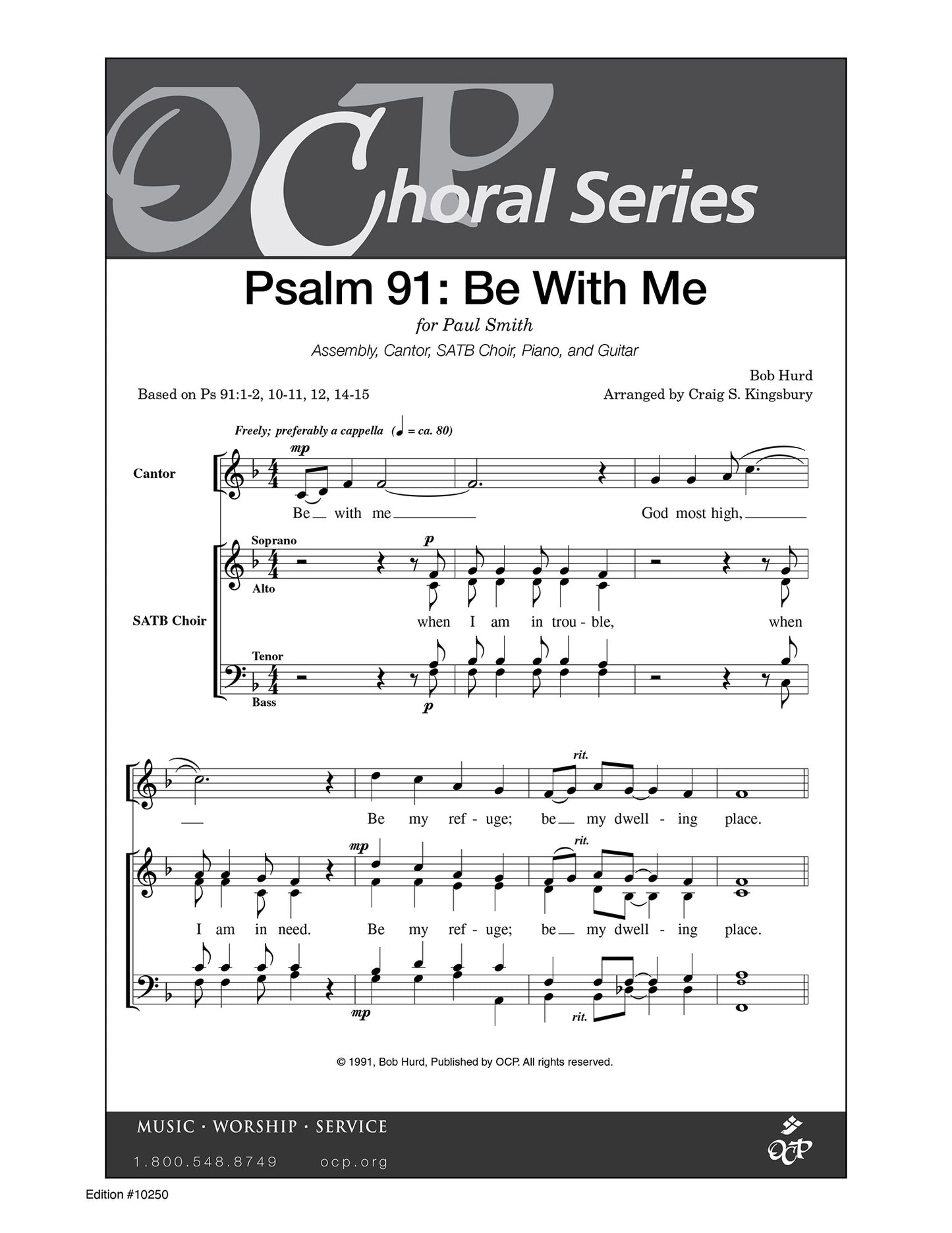 Psalm 91: Be with Me