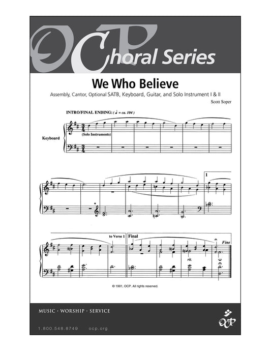 We Who Believe