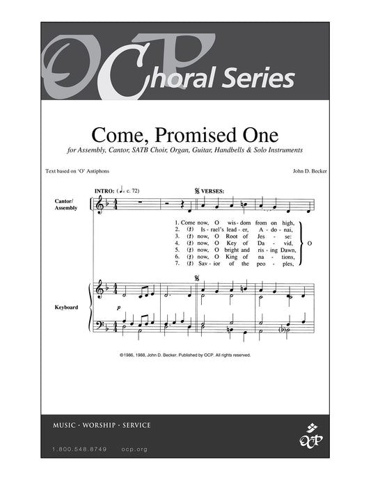 Come, Promised One