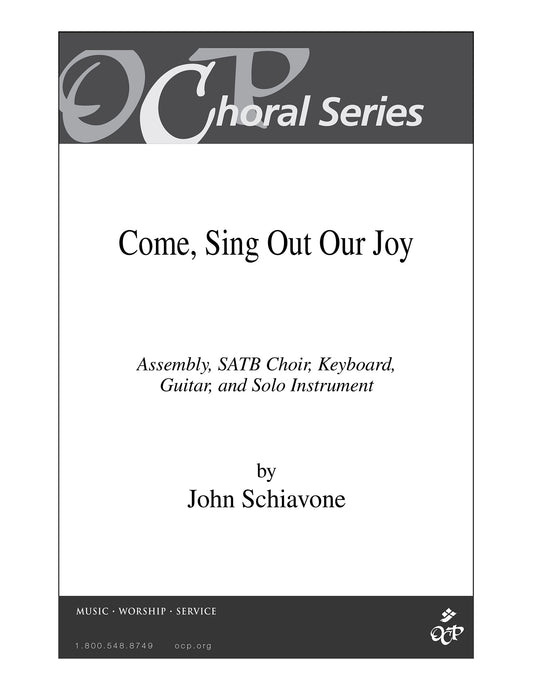 Come, Sing Out Our Joy