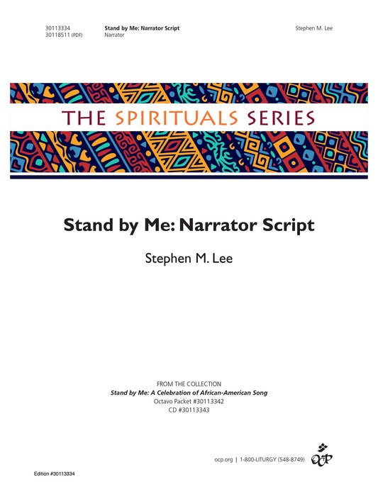 Stand by Me: Narrator Script