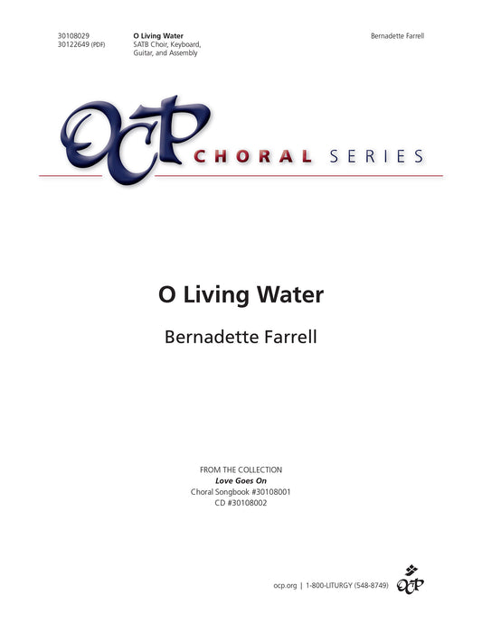 O Living Water
