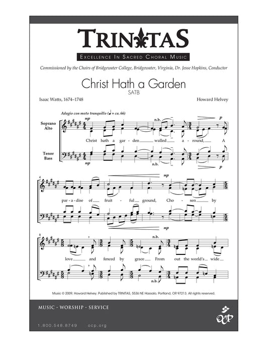 Christ Hath a Garden