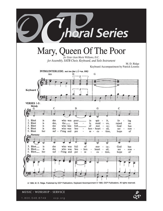 Mary, Queen of the Poor