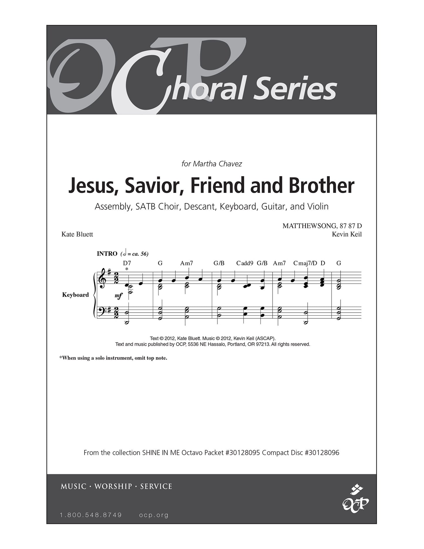 Jesus, Savior, Friend and Brother