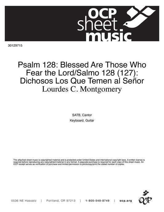 Psalm 128: Blessed Are Those Who Fear the Lord/Salmo 128 (127): Dichosos Los Que Temen al Se–or