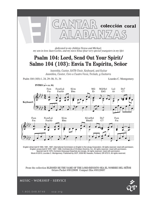 Psalm 104: Lord, Send Out Your Spirit/Salmo 104 (103): Env’a Tu Esp’ritu, Se–or