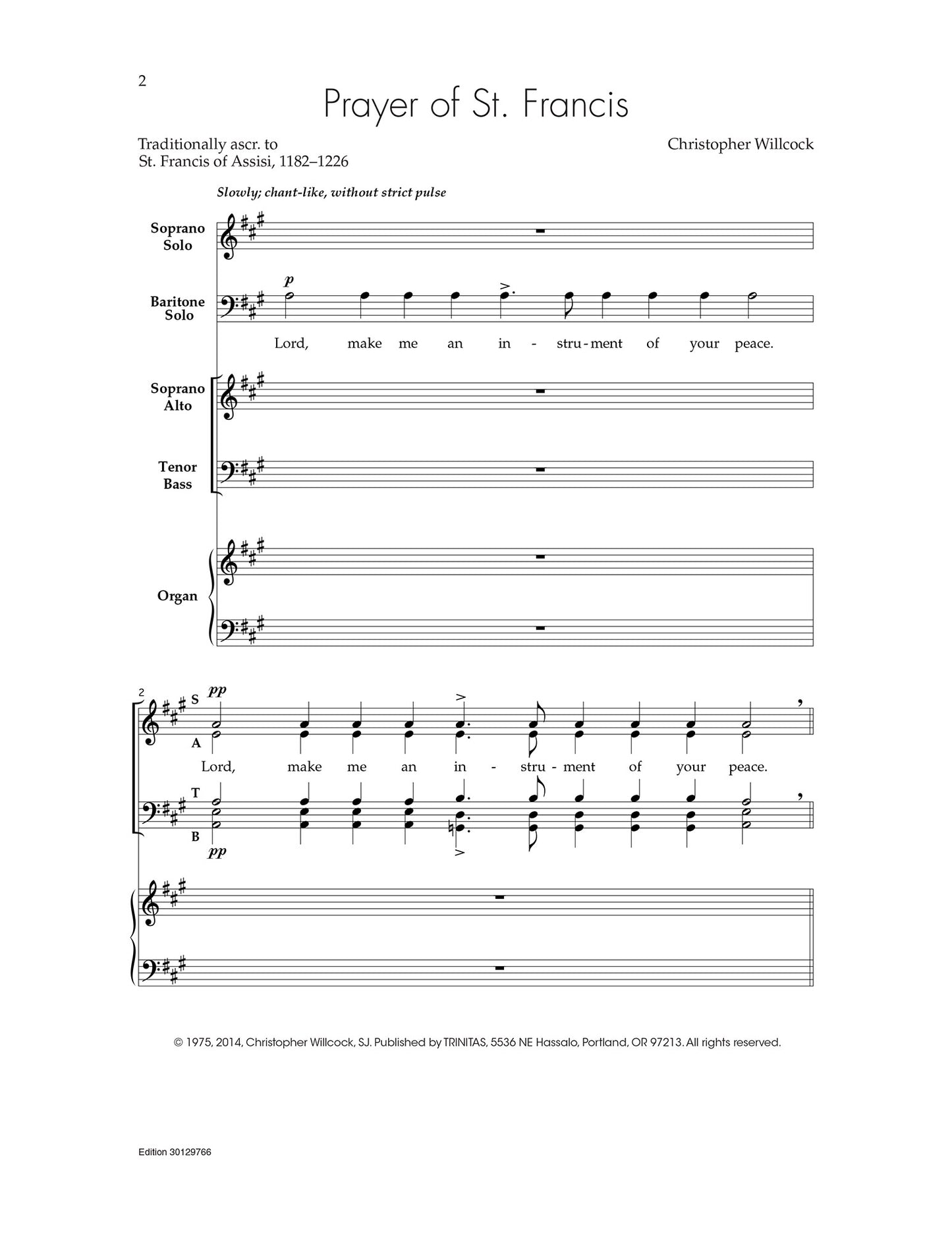 Prayer of St. Francis