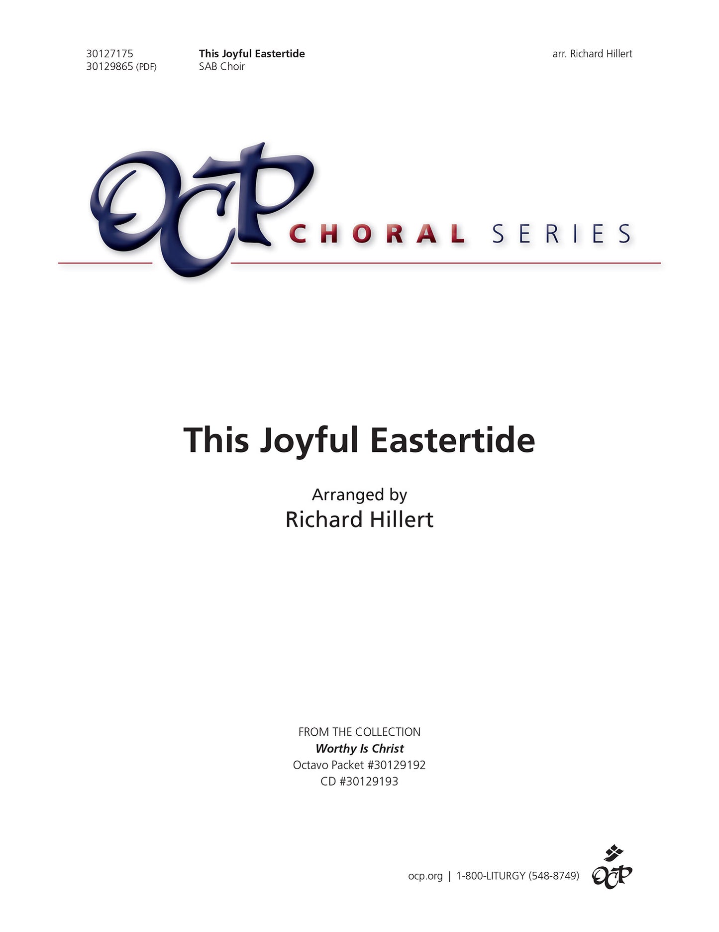 This Joyful Eastertide