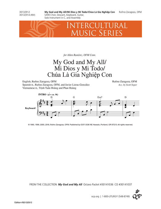 My God and My All/Mi Dios y Mi Todo/Chœa Lˆ Gia Nghi_p Con