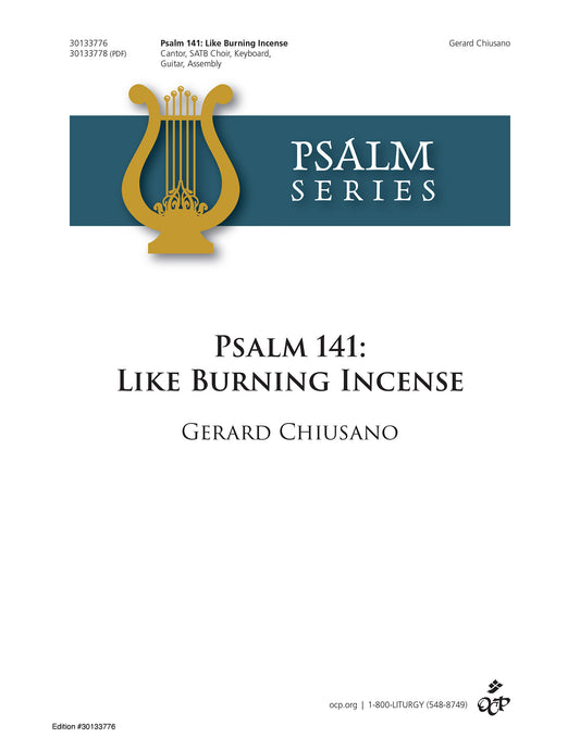 Psalm 141: Like Burning Incense