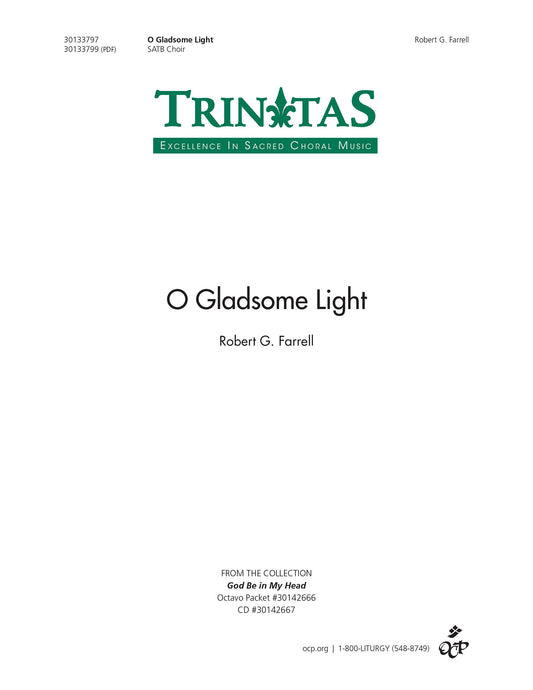 O Gladsome Light