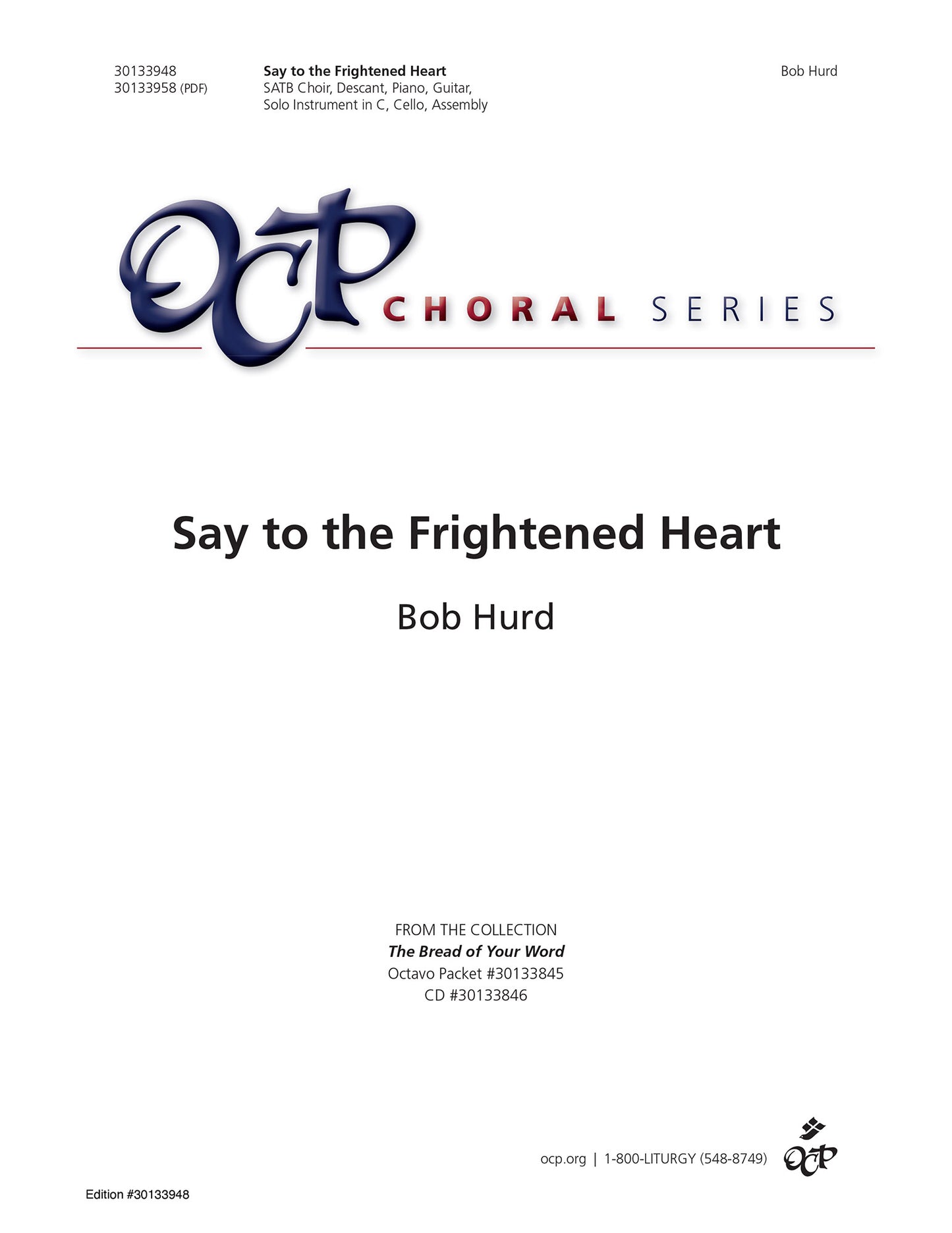 Say to the Frightened Heart