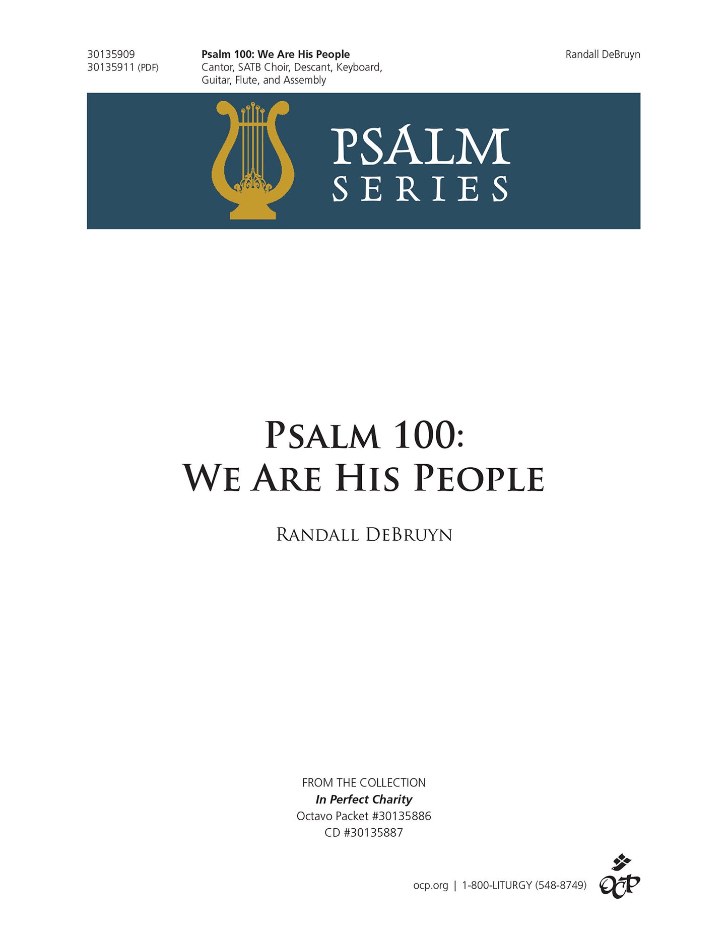Psalm 100: We Are His People