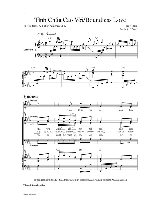 T“nh Chœa Cao V_i/Boundless Love