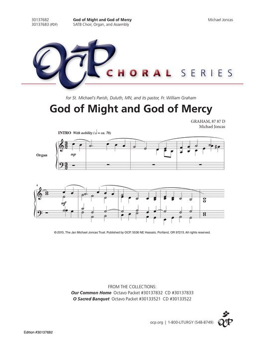 God of Might and God of Mercy