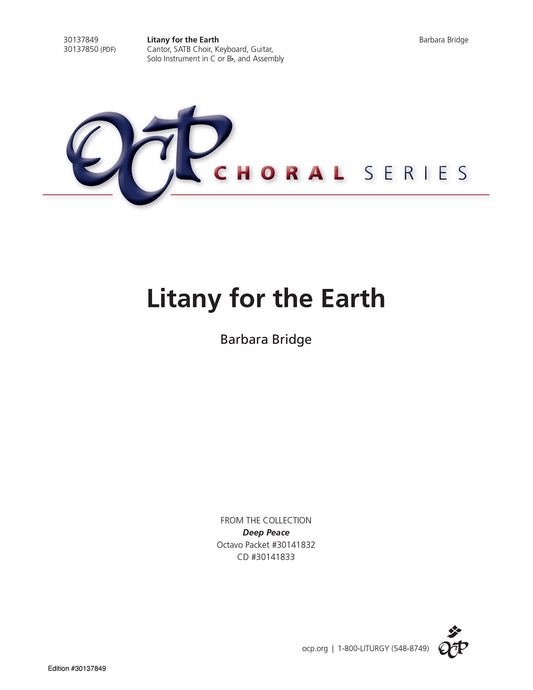 Litany for the Earth
