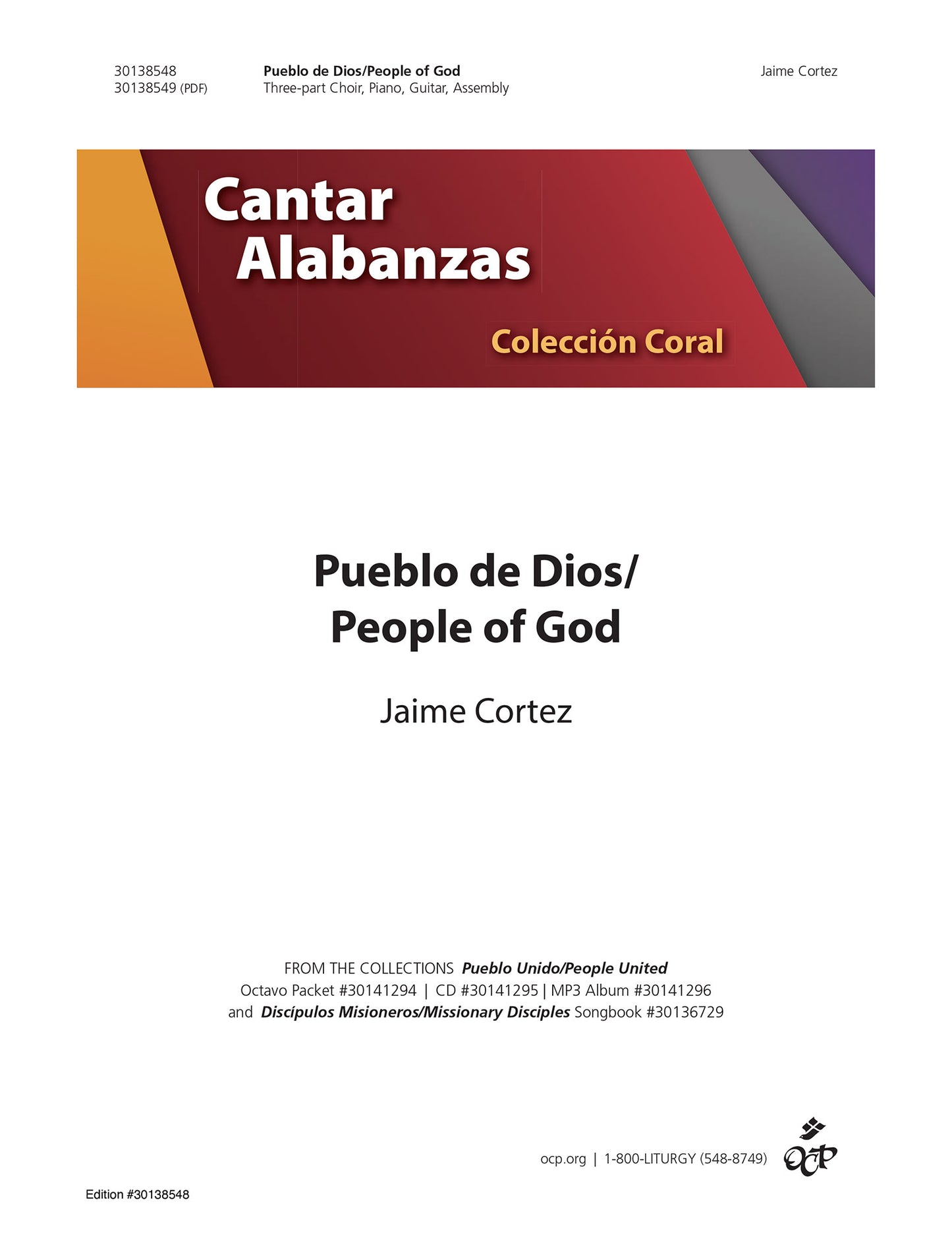 Pueblo de Dios/People of God