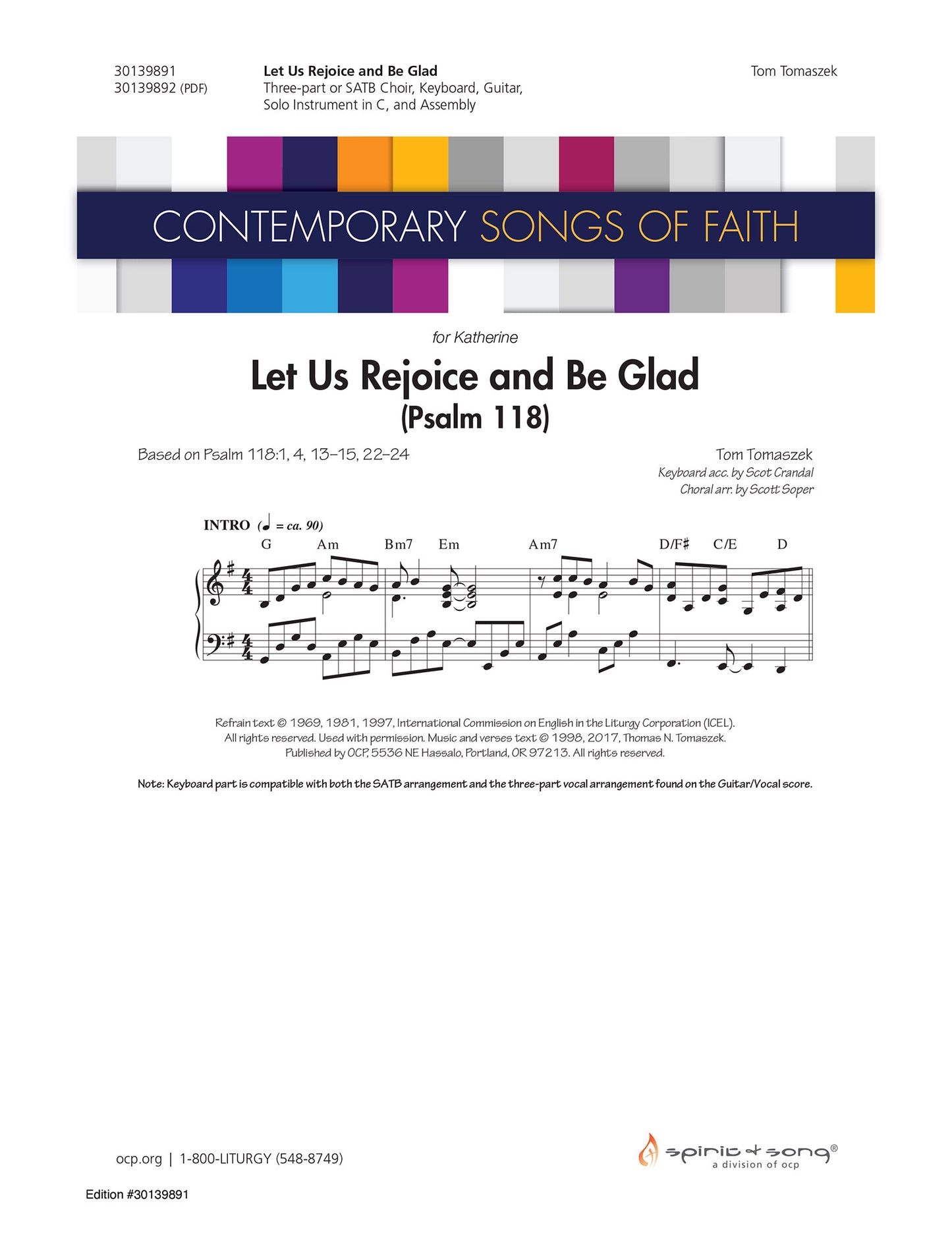 Let Us Rejoice and Be Glad