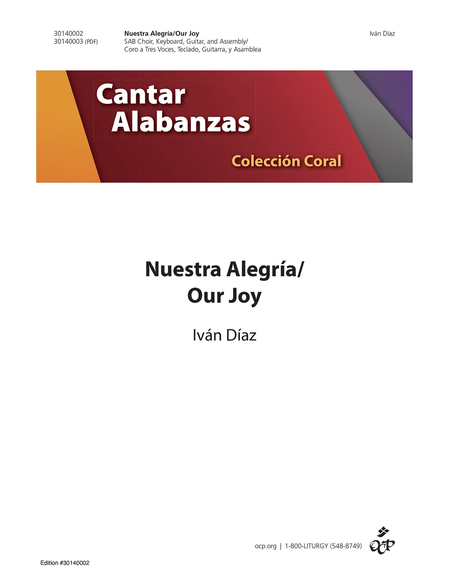 Nuestra Alegr’a/Our Joy