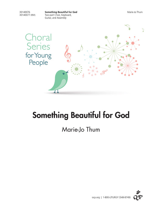 Something Beautiful for God