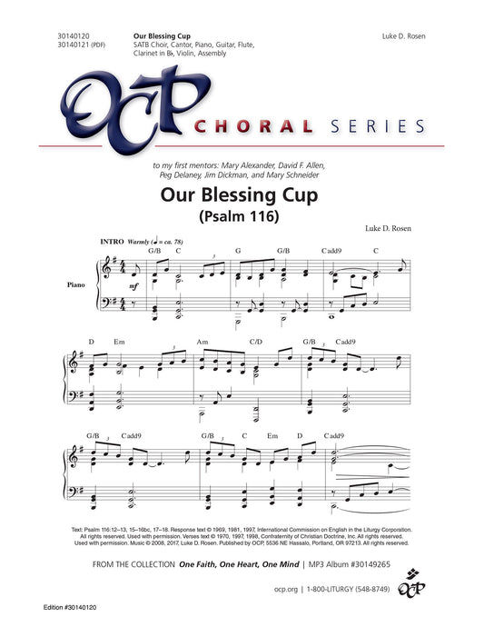 Our Blessing Cup