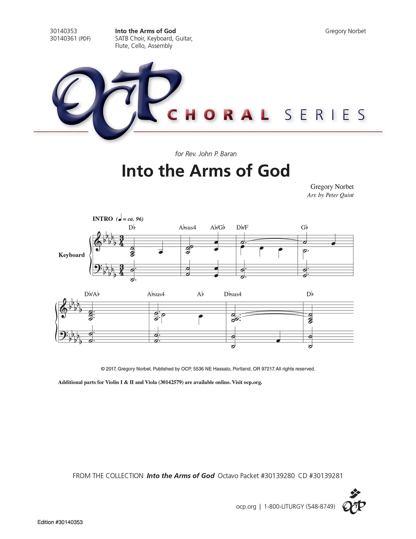 Into the Arms of God