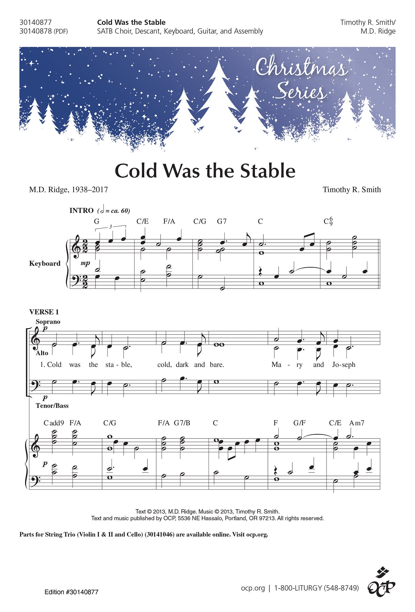 Cold Was the Stable
