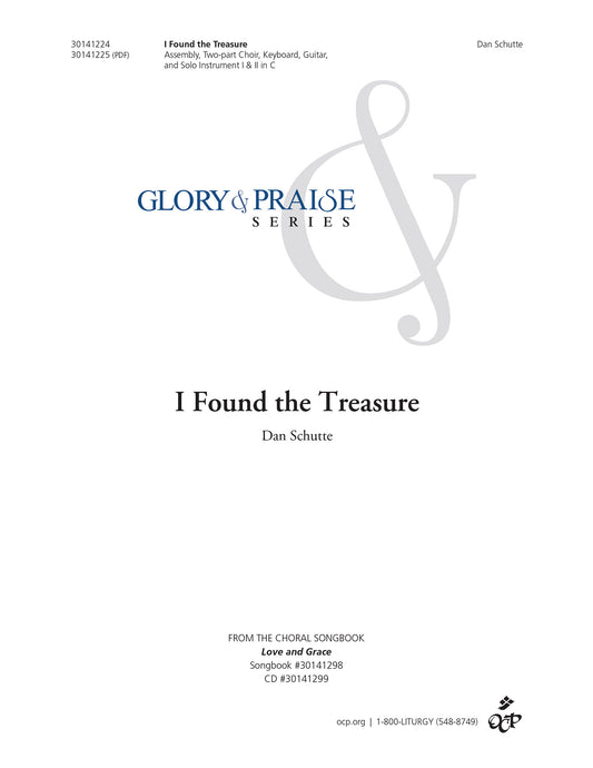 I Found the Treasure