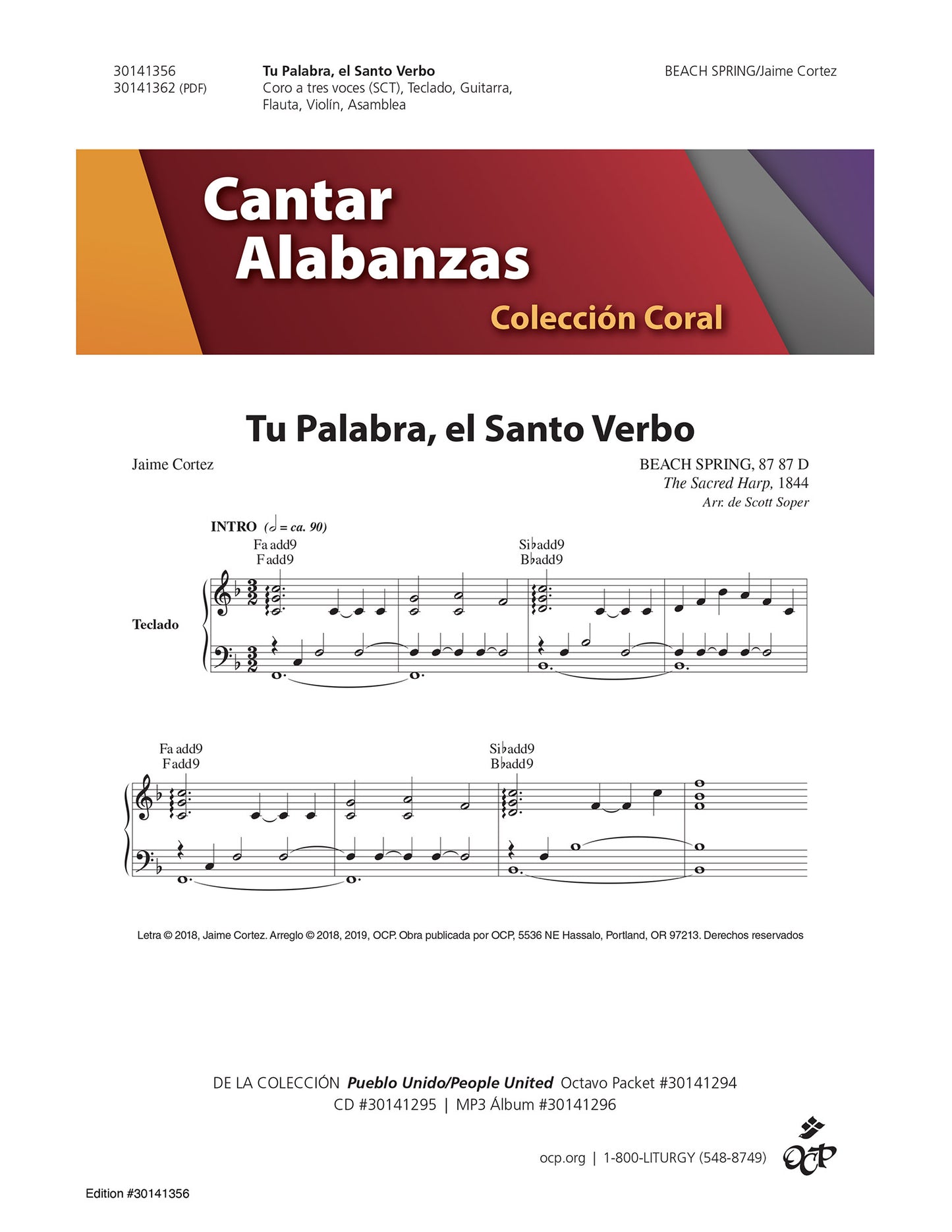 Tu Palabra, el Santo Verbo