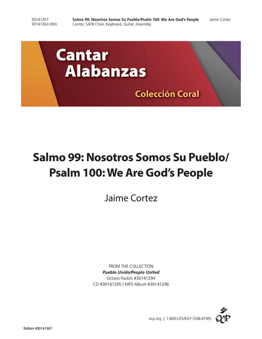 Salmo 99: Nosotros Somos Su Pueblo/Psalm 100: We Are God's People