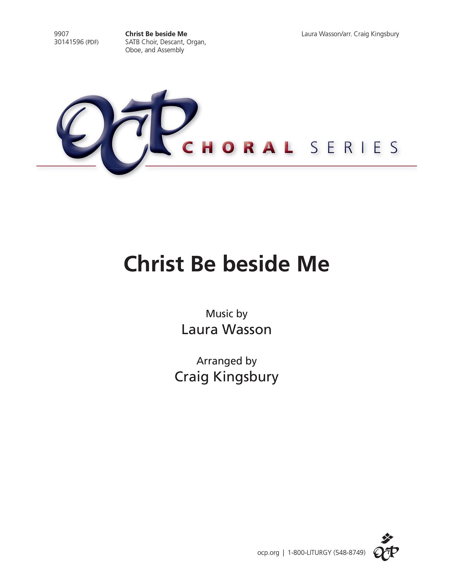 Christ Be beside Me