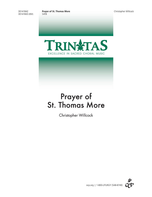 Prayer of St. Thomas More