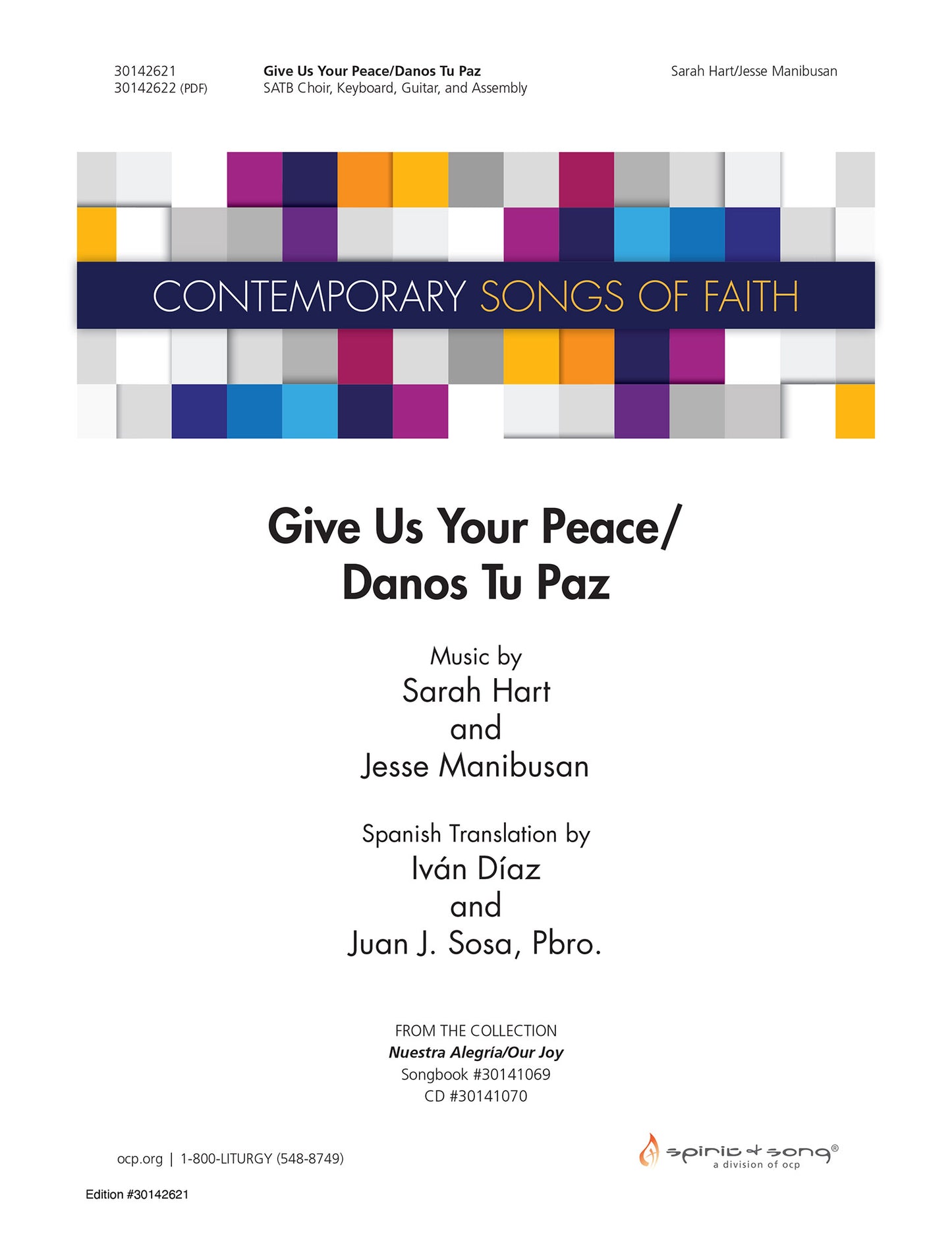 Give Us Your Peace/Danos Tu Paz