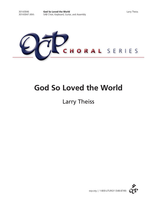 God So Loved the World