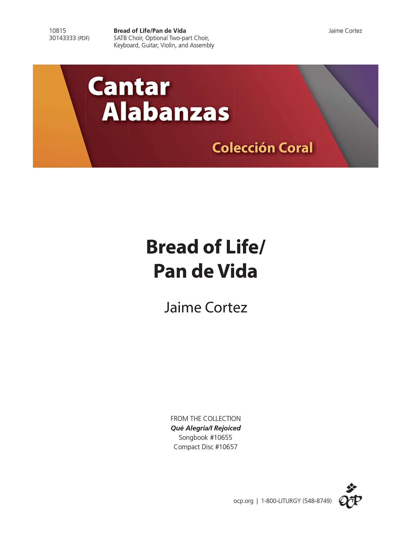 Bread of Life/Pan de Vida